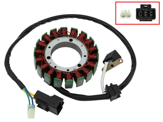 ALTERNATOR STATOR WINDING CF MOTO CFORCE 500 '07-'16, CFORCE 600 '10-'14, UFORCE 500 '08-'10, UFORCE 600 '11-'15, ZFORCE 600 '12-'15 (OEM: 0180-032000, 0180-032000-0001) (54X114.5X28MM)