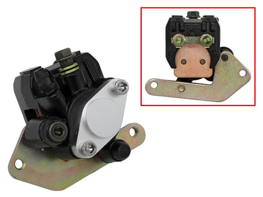 BRAKE CALIPER YAMAHA YFS 200 BLASTER '03-'06, YFM 350 WOLVERINE '95-'05, YFZ 350 BANSHEE '87-'06, YFM 660R RAPTOR '01-'05 (REAR) (OEM: 1UY-2580W-01) (AT-05A01)