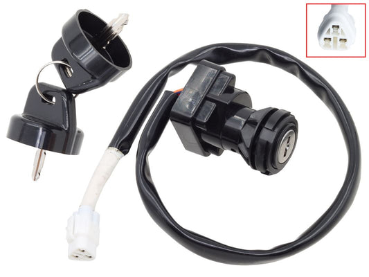 IGNITION SWITCH ARCTIC CAT DVX 400 '06-'08, KAWASAKI KFX 400 '06-'08 (OEM: 3509-009 27005-S012 27005-S020)
