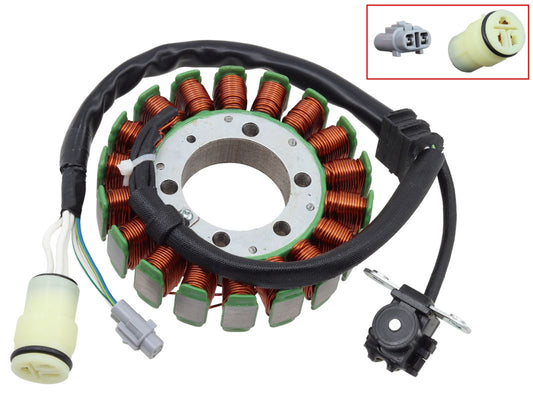 ALTERNATOR STATOR WINDING YAMAHA YFM 700 R RAPTOR '06-'20 (OEM: 1S3-81410-00)