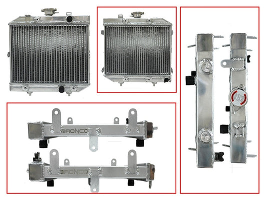 RADIATOR HONDA TRX 500FA/FGA FOREMAN/RUBICON '01-04 REINFORCED WITH INCREASED CAPACITY (PCS)