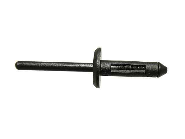 PLASTIC FASTENERS (DEPTH 25.8MM, THICKNESS 2.8MM, HEAD WIDTH 12.5MM, TOTAL LENGTH 47.8MM) (10 PCS.)
