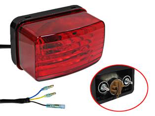 REAR LAMP YAMAHA YFM 700 GRIZZLY (07-15), KODIAK (16-17), YFZ 450 (12-13), YFM 250 RAPTOR (08-13) (3FA-84710-00-00)