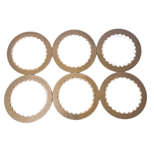 CLUTCH PLATE SPACERS HONDA XR400R 97-05,TRX500 FOURTRAX 05-11, TRX420 07-11 (124.8X90.3X1.4X24T)-6X (6 PCS.) (PS041B)