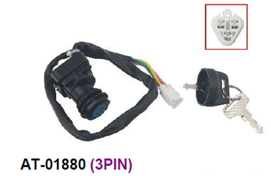 IGNITION SWITCH CAN AM TRAXTER 500/650 '05, QUEST / QUEST XT '02-'04, JOHN DEERE BUCK 650 '05-'06 (OEM: 710000192, 710000192, C710000192)