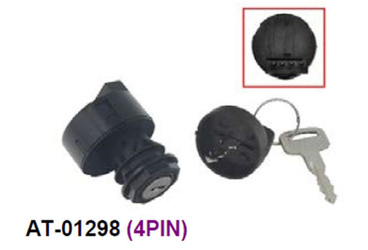 IGNITION SWITCH POLARIS XPLORER 250 '96-'98, TRAIL BLAZER 250 '96-'99, MAGMUM/TRAIL BOSS/EXPEDITION 325 '00-'01, SPORTSMAN 400 '01, SCRAMBLER/EXPLORER 400 '00-'01, OUTLAW 450 '08-'10 (OEM: 4012163, 4110264)