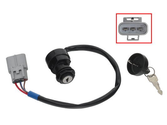 IGNITION SWITCH YAMAHA YFM KODIAK 450 '18-21/700 '16-21, GRIZZLY 550 '09-14/700 '09-21 (28P-82510-00-00 28P-82510-01-00)