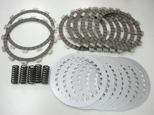 CLUTCH PLATES, STEELS AND SPRINGS (SET) YAMAHA XT600 86-03, XTZ660 91-97, TT600, YFM660 RAPTOR 01-05 (EBS2297) (EBS014) (AT-03904H)