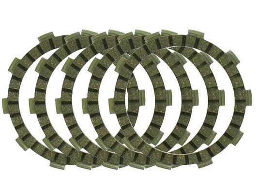 CLUTCH PLATES BETA RR 125 06-08, YAMAHA DT 80 85-97, TT 125 R 00-11, XT 125 R/X 05-07, YBR 125 06-13, YFB 250 TIMBERWOLF 92-00, YFM 250 BIG BEAR 07-11, YFM 250 BRUIN 05-06 (EBS2287)
