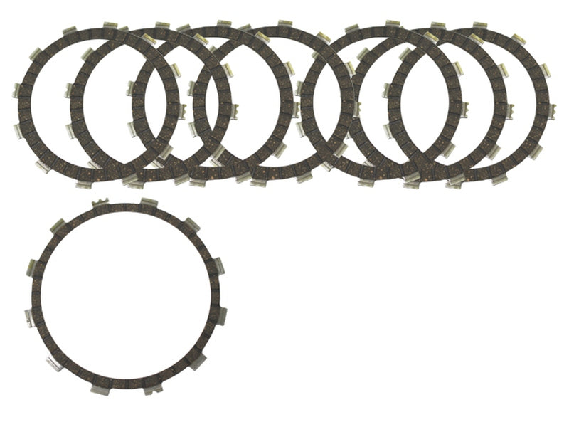 CLUTCH PLATES YAMAHA YFZ 450 '04-'14, YFM700R RAPTOR '06-'14, FZ8 '11-'15 (EBS2364)
