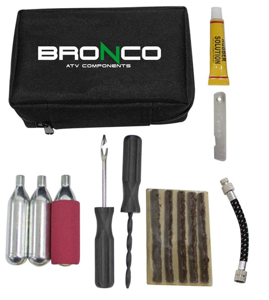 TUBELESS TIRE REPAIR KIT (9 PIECES)