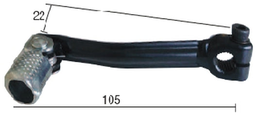 STEEL GEAR SHIFT LEVER KEEWAY 50, CPI 50, GENERIC 50