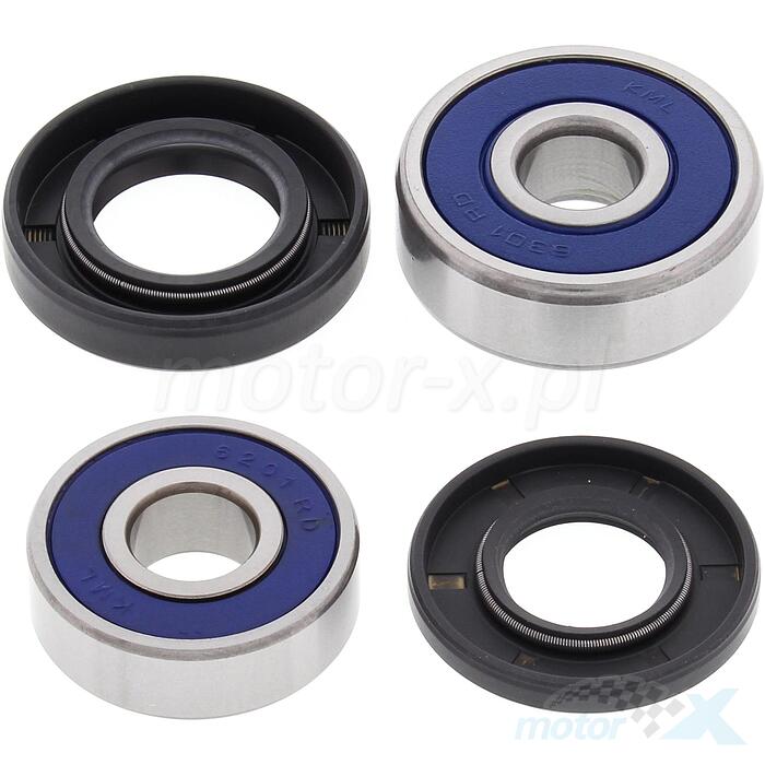 REAR WHEEL BEARINGS WITH SEALS FRONT YAMAHA YZF 125 R 11-12, KAWASAKI KX 80 88-97, KX 100 95-97 (25-1171)