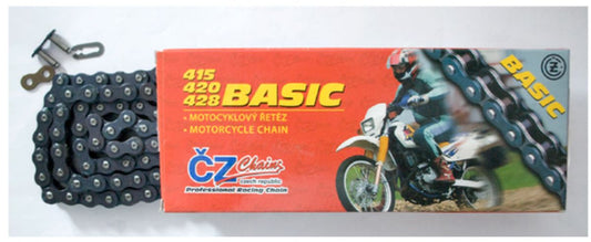 DRIVE CHAIN 420 BASIC (420S) (140 LINKS) (19.0KN) + CLIP