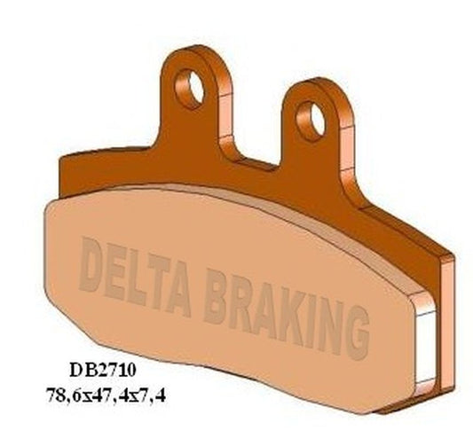 BRAKE PADS KH113 / KH256 FRONT HONDA CMX 250 REBEL 97-00, NSR 125 91-03, CRM 125 90-99, APRILIA RED ROSE 125 87-94, ATLANTIC 500 02-04, SPORTCITY 125 04-12, GILERA DAKOTA 350/500 85-87, SJ 50 93-99