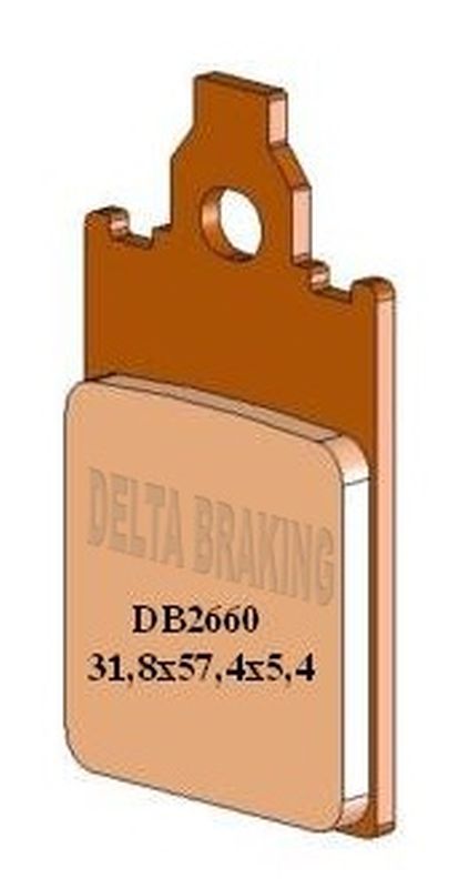 BRAKE PADS KH116 FRONT GARELLI SAHEL 50 91-, MALAGUTI F12 50 PHANTOM 94-02, BETA TEMPO 50 94-97, PIAGGIO FREE 50 95-01, YAMAHA DT 50R 97-01, APRILIA AF-1 50 86-92