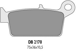 BRAKE PADS KH131 REAR - REPLACES DB2170MX-D AND DB2170QD-D