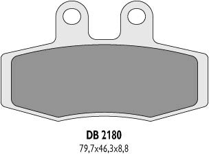 BRAKE PADS KH132 - REPLACES DB2180MX-D AND DB2180QD-D