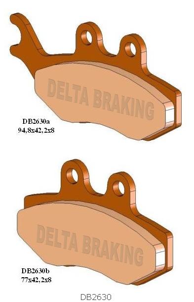 BRAKE PADS KH194 - REPLACES DB2630MX-N AND DB2630QD-N