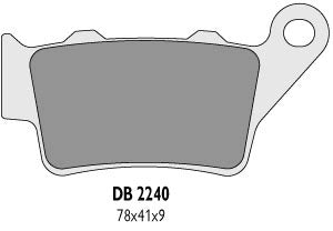 BRAKE PADS KH208 REAR BREMBO (KTM) - REPLACES DB2240MX-D AND DB2240QD-D