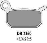 BRAKE PADS KH325 KTM 50/60 REAR - REPLACES DB2360MX-N