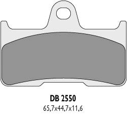BRAKE PADS KH344 YAMAHA YFM 660 02-08 REAR - REPLACES DB2550MX-D AND DB2550QD-D