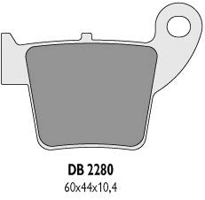 BRAKE PADS KH346 HONDA CR/CRF 02-16 REAR - REPLACES DB2280MX-D AND DB2280QD-D