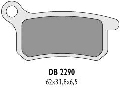 BRAKE PADS KH357 KTM SX65/85 REAR - REPLACES DB2290MX-D AND DB2290QD-D