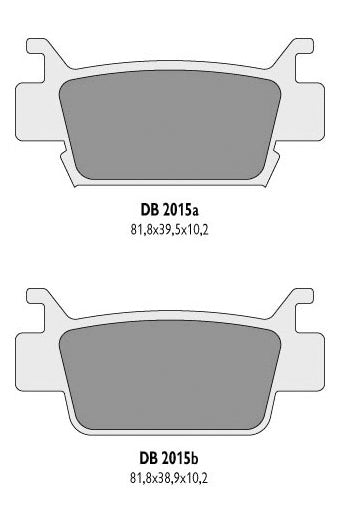 BRAKE PADS KH410 HONDA TRX - REPLACES DB2015MX-D AND DB2015QD-D