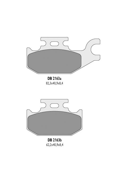 BRAKE PADS KH413 SUZUKI ATV - REPLACES DB2163MX-D AND DB2163QD-D (LEFT FRONT)
