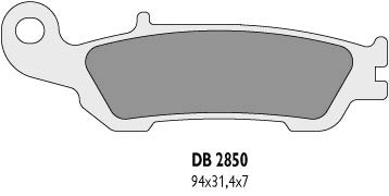 BRAKE PADS KH450 FRONT YAMAHA YZ/YZF 08-16 - REPLACES DB2850MX-D AND DB2850QD-D