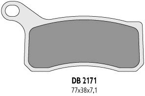 BRAKE PADS KH462 KTM QUAD - REPLACES DB2171MX-D AND DB2171QD-D