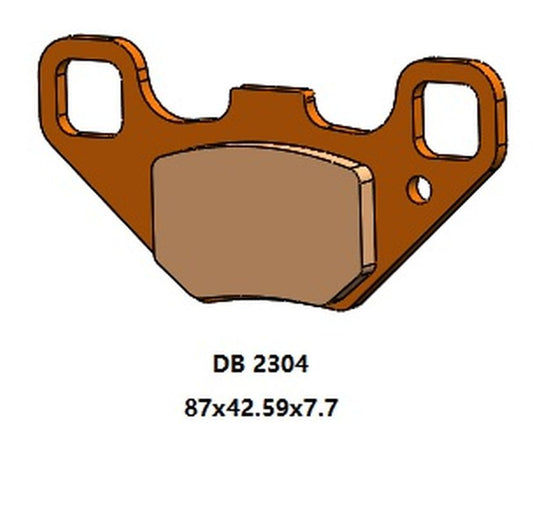 BRAKE PADS KH490 FRONT POLARIS RZR 170 09-21