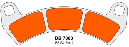 BRAKE PADS KH680 FRONT POLARIS RZR 925 PRO XP/XP4 20-22, RZR 925 TURBO 19-22, GENERAL 1000 XP4 21-22, RZR 1000 XP/XP4 16-18 - REPLACES DB2363OR-D