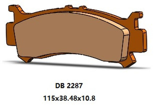 BRAKE PADS KH702 RIGHT FRONT HONDA SXS 1000 PIONEER 16-22, SXS 1000 TALON 19-22