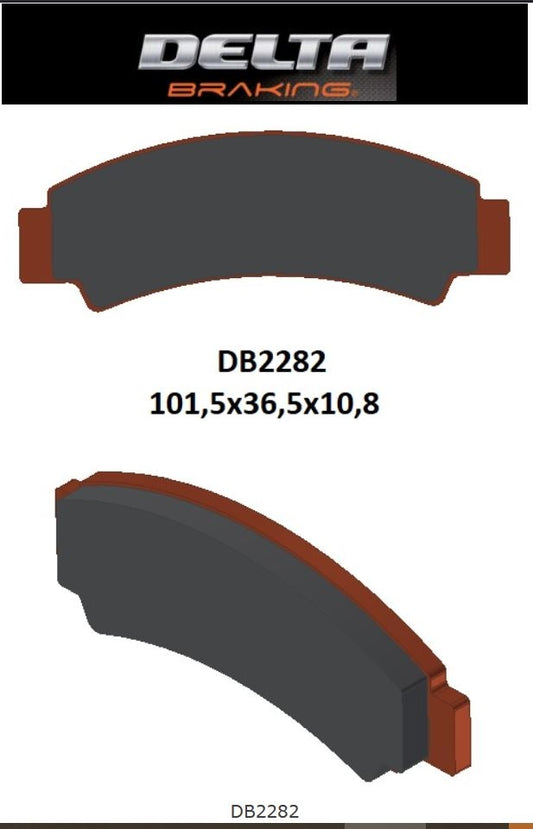 BRAKE PADS KH726 CF MOTO U-FORCE 1000 19-21, Z-FORCE 950/1000 18-21, C-FORCE 400/450/500/600 17-21 FRONT L/R