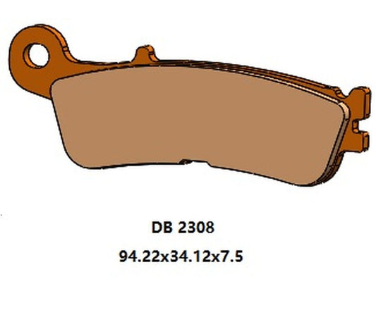 BRAKE PADS KH755 FRONT YAMAHA YZ 450FX 21-22, WR/YZ 250F/450F 19-22, FANTIC XEX 250 21-22, XEF/XXF 250/450, XX 125