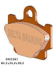 BRAKE PADS KH81 - REPLACES DB2167MX-D AND DB2167QD-D