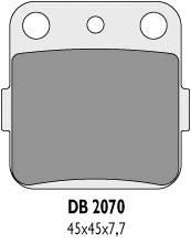 BRAKE PADS KH84 - REPLACES DB2070MX-D AND DB2070QD-D