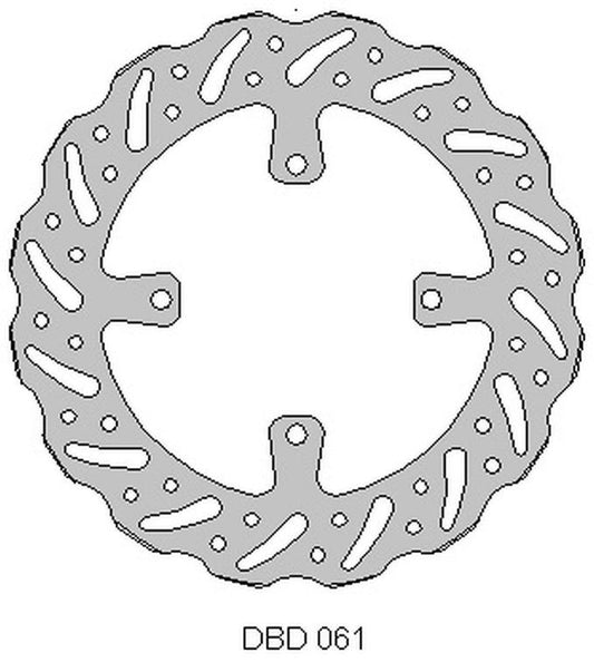 BRAKE DISC FRONT KAWASAKI KX 450 15-21, KX 250 15-21, WAVE (270X109.5X4MM) (4X9.5MM) (NG1151)