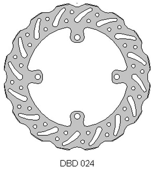 BRAKE DISC FRONT SUZUKI RMZ 250 07-21, RMZ 450 05-21, RMX 450 10-19, WAVE (250X118X3MM) (4X9.5MM) (NG1048X)