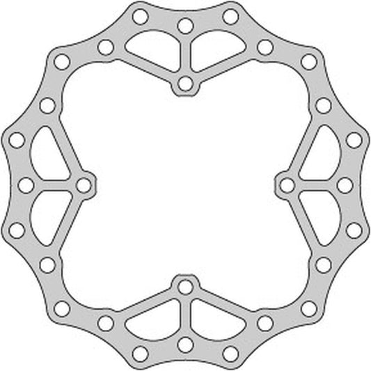 BRAKE DISC FRONT SUZUKI RMZ 250 07-21, RMZ 450 05-21, RMX 450 10-19, WAVE ULTRA LIGHT (250X118X3MM) (4X9.5MM) (NG1048X)