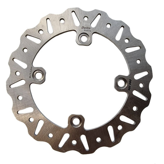 BRAKE DISC REAR HONDA XR 600 91-99, XR 400 96-04, WAVE (220X105X4MM) (4X10.5MM) (NG043)