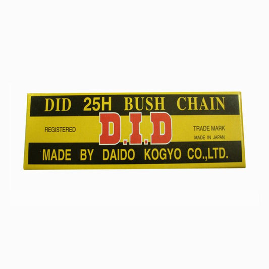 TIMING CHAIN 25HTDHA-102 (102 LINKS) (OPEN + RIVET LINK)