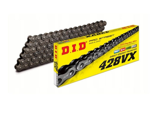 DRIVE CHAIN 428VX-134 (134 LINKS) X-RING (OPEN + RIVET LINK)