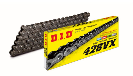 DRIVE CHAIN 428VX-148 (162 LINKS) X-RING (OPEN + CLIP)