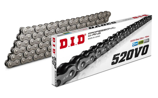 DRIVE CHAIN 520V-102 (102 LINKS) O-RING (OPEN + CLIP)