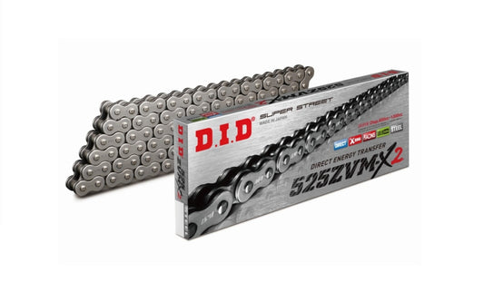 DRIVE CHAIN 525ZVMX2-128 (128 LINKS) X-RING (OPEN + RIVET LINK)