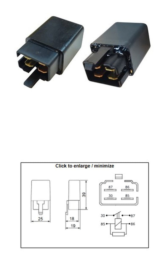 RELAY APRILIA BMW DERBI HONDA KYMCO MOTO GUZZI