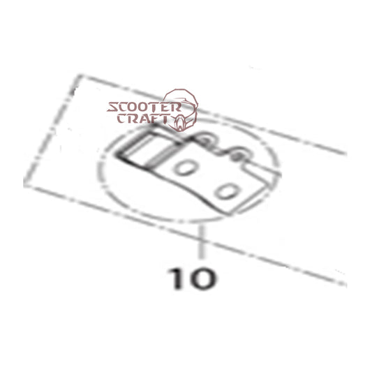 Front brake pads MBP Morbidelli T352X, genuine